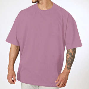 Camiseta de Gran Tamaño de Alta Calidad OEM/ODM, Camiseta Gráfica de Algodón 100%, Camisetas Personalizadas para Hombre - Product Image 3