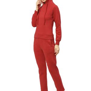 Conjunto Deportivo de Invierno para Mujer con Capucha y Logotipo Personalizado, Estilo Vintage, con Brillantes, Ecológico, de Alta Calidad, 100% Algodón Felpa 2026 - Product Image 1