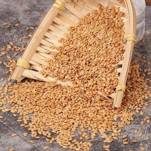 高品质有机全亚麻籽金色富含Omega-3工厂价格批发批量健康食品 - Product Image 6