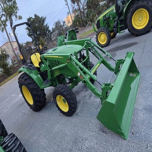 Usado para John for Deere 4066M Tractor de rueda 90HP 100hp Potencia nominal Automático Agricultura Equipo agrícola Bomba de motor central Stock - Product Image 3