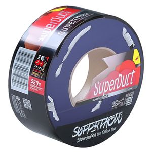 Ruban en tissu SuperDuct ST201 gris argenté, longueur 50 m, largeur 48 mm, rouleau SUPERTAPE pour usage de bureau - Product Image 2