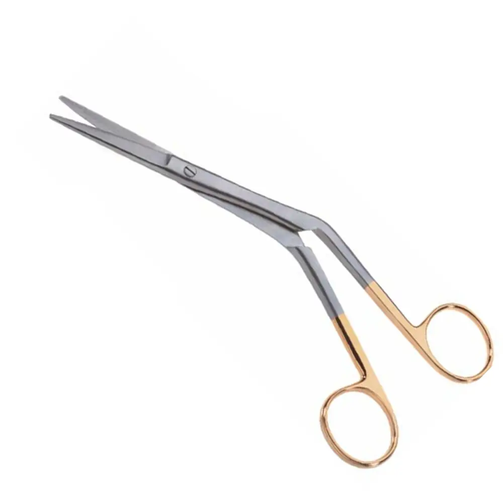 A + Grade High Quality Knight Heymann Nasal Scissors 7" Angled Supercut Surgical Instruments OEM Acceptable