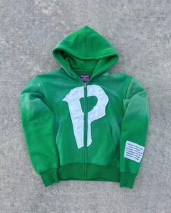 Manufacturer Custom Logo Fleece <b>Zip</b> Hoodies Unisex High Quality 100% Cotton Oversized Heavy Duty Lined Breathable Embroidered - Product Image 6