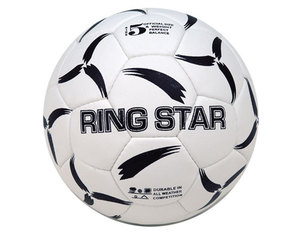 Balón de fútbol de PVC/PU para interior/exterior, tamaño 5 personalizable, unido térmicamente para entrenamiento y uso directo de fábrica - Product Image 1