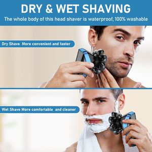 Rasoir Électrique Rotatif Sans Fil Rechargeable pour Hommes, Étanche IPX7 Utilisation Humide/Sèche, Affichage LED, Mini Rasoir Électrique Allemand - Product Image 2