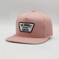 Gorra Snapback de algodón con logotipo de parche tejido personalizado, gorra Snapback estructurada de 5 paneles, gorra de béisbol con marco K personalizada, gorra de béisbol hecha en Vietnam