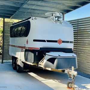 Caravane de voyage tout-terrain de luxe miniature Kimberley Kruiser 4x4, remorque de camping pour expéditions, véhicule de loisirs pour aventures autonomes en terre inconnue - Product Image 2