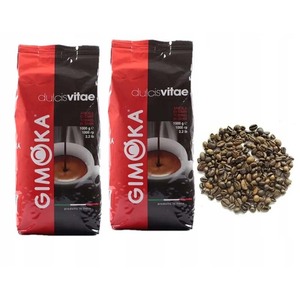Dulcis Vitae Ganz bohne gimoka Dolce Vita เมล็ดกาแฟอิตาเลี่ยนพรีเมี่ยม, เมล็ดกาแฟเอสเพรสโซผสมกลิ่นหอมเหมาะสำหรับคาเฟ่ - Product Image 1