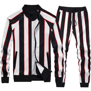 Survêtement décontracté en polyester vierge à sublimation Ensemble uni Survêtements unisexes Survêtements avec logo personnalisé pour hommes - Product Image 2