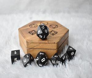 Polished Medieval Horn <b>Dice</b> Eco-Friendly Water Buffalo Horn <b>Polyhedral</b> <b>Dice</b> with Animal Style from f s i - Product Image 1