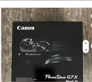 BRAND NEW Original PowerShot G7 Mark III 20.1 Megapixel black digital camera - Product Image 1