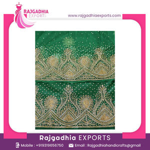 Últimos vestidos de seda de nuevo estilo con cuentas de George Wrapper African Headtie para mujer - Product Image 2