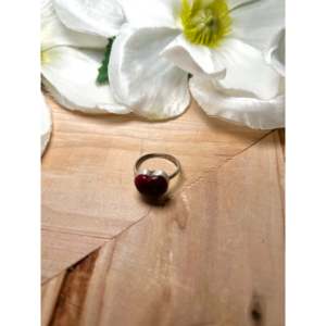 Handmade Navajo Gemstone <b>Ring</b> Rose Dahlia and Sterling <b>Silver</b> Geometric <b>Statement</b> <b>Ring</b> in Vermeil Plating Size 6.5 Gift - Product Image 4