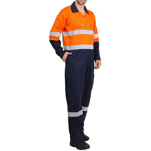 Conjunto de Uniforme de Trabajo de Dos Piezas, Transpirable, de Alta Visibilidad, Certificado EN, Resistente al Agua - Product Image 4