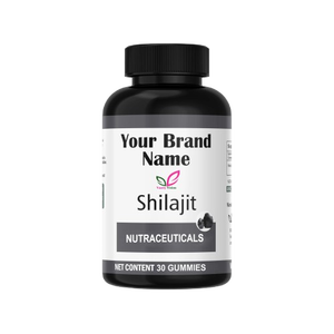 Shilajit gummies อาหารเสริมเพื่อสุขภาพ30กัมมี่แพ็ค1ฉลากส่วนตัว shilajit Gummy ODM - Product Image 1