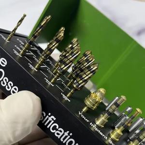 Juego de 29 Piezas de Brocas de Titanio para Implantes Dentales, para Osteodensificación, Expansión de Crestas, Corte de Hueso y Procedimientos de Injerto - Product Image 6