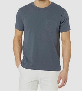 T-shirts grande taille pour hommes col en O à manches courtes en tricot anti-boulochage fabriqués au Bangladesh - Product Image 1