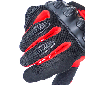 Gants de moto en cuir de chèvre avec paume renforcée, imperméables, coupe-vent et anti-UV pour le cyclisme sportif hivernal - Product Image 2