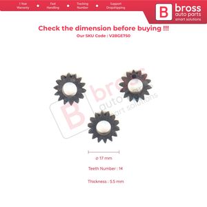 Engrenages de réparation du moteur de support lombaire du siège avant V2BGE750 pour Sierra Yukon 2006-2014 Schukra 2010002F Pièces automobiles Bross - Product Image 6