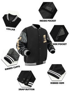 Veste de sport pour homme 100% coton respirante imperméable réversible coupe régulière longue - Product Image 4