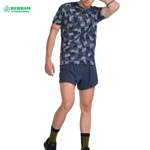 Camiseta de Hombre 100% Poliéster con Serigrafía, Logotipo Personalizado en la Parte Delantera, Talla Grande, Tela Suave, Gruesa, Transpirable, Corte Holgado - Product Image 3