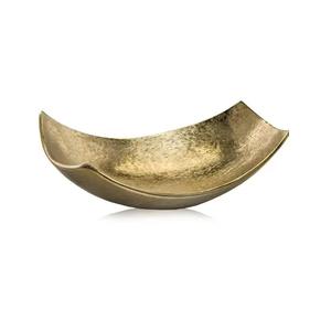 Frutero decorativo de la mejor calidad Metal Aluminio chapado en oro Hecho a mano Elegante India Fabricante Tazón redondo a granel - Product Image 5