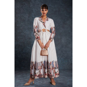 Top estampado de lino para mujer, ropa lista para usar, informal, cómoda, uso diario, ropa de calle, estilo Animal para el verano - Product Image 1