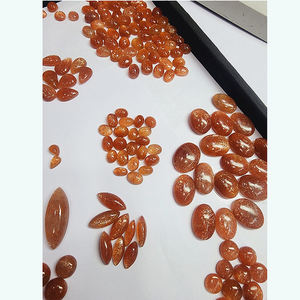 447ชิ้นของหินซันสโตนธรรมชาติ5มม. ถึง30มม. รูปไข่ลูกแพร์แฟนซี Cabochon 3080 CT ล็อต iroc ขายฟรีรูปแบบที่มีคุณภาพสูงอัญมณีหลวม - Product Image 2