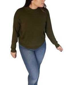 Sudadera Casual de Cuello Alto y Manga Larga, Suave y Transpirable, Prenda Esencial para Usar en Capas en Cualquier Época del Año, Sudadera 2026 - Product Image 1