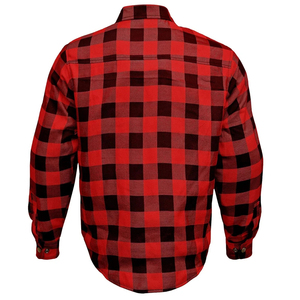 เสื้อมอเตอร์ไซค์ผ่านการรับรอง CE เสื้อเกราะและเสื้อเชิ้ตผ้าสักหลาดสำหรับนอกสถานที่ลำลองสำหรับผู้ชาย - Product Image 3