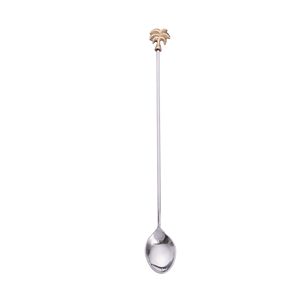 Beautiful Designer Golden Stainless Steel Cocktail Stirrer Portable Metal Beverage Stirring for Home Parties Wholesale Price - Product Image 3