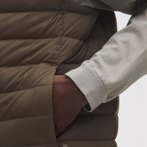 2025 Trending Custom Lo Puffer Denim Vest Jacket-Impermeable a prueba de viento Eco-Friendly Winter Outerwear - Product Image 4