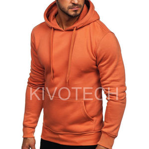Sudaderas de calle de moda para hombre, sudaderas con capucha de Color sólido para primavera Otoño Invierno, informal, holgado, estampado Digital - Product Image 4