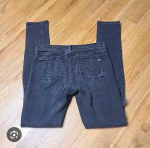 Stylish Women's <b>Pencil</b> Jeans High Quality Casual Daily Street Wear Light Washed Denim Mid Waist Women's Daily Casual Street Wear - Product Image 1