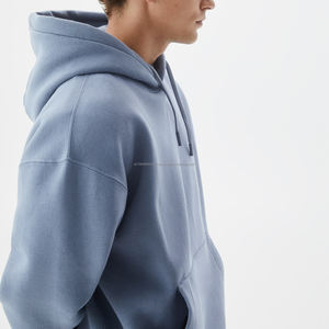 Sweat-shirt pour homme de luxe personnalisé, impression de logo en relief, streetwear surdimensionné, coupe ample, sweat-shirt à capuche pour homme - Product Image 6