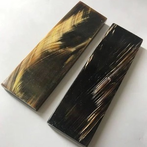 Ox Buffalo Sheep Horn Flat Plate Scale for Handles and Eyewear Optical <b>Frames</b> Customized - Product Image 2