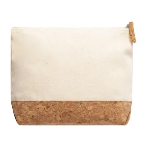 Organizer per Trucchi Ecologico Corrum con Sughero e Cotone, Trousse Sostenibile per Accessori - Product Image 1
