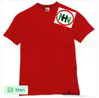 T-shirt pour homme en coton 100% lourd, coupe classique, respirant, séchage rapide, écologique, impression sérigraphique personnalisée sur le devant