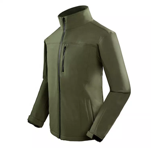 Chaqueta de senderismo softshell personalizada para hombre 2023, ecológica, reversible, de secado rápido, con forro polar cálido, impermeable, para invierno. - Product Image 3