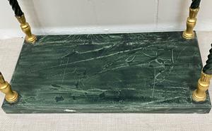 คอนโซลด้านบนหินอ่อนมีกาวในตัวเป็นมิตรกับสิ่งแวดล้อมพร้อมโต๊ะทองเหลืองเฟอร์นิเจอร์หินสำหรับตกแต่งบ้าน - Product Image 3