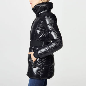 Nueva Chaqueta Acolchada de Invierno para Mujer con Relleno de Algodón, Impermeable y Cortavientos, Último Diseño Estilo Burbuja para Adultos con OEM ODM - Product Image 3
