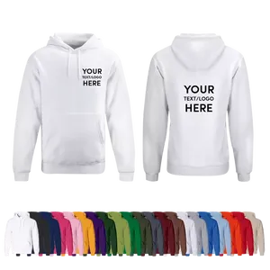 Sweat à capuche unisexe simple et polyvalent pour un usage quotidien Sweat à capuche chaud personnalisable pour une élégance décontractée Restez élégant et confortable - Product Image 4