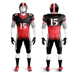 Uniforme de football américain pour adultes, maillot à séchage rapide dans le dernier style avec ensembles brodés grande taille, meilleures ventes - Product Image 4