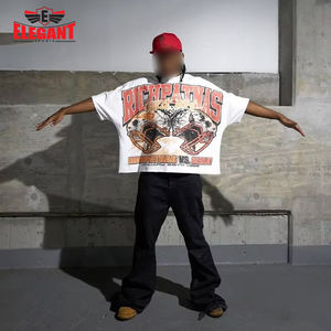 Vêtements de mode pour adultes, nouveau design, confortable, service OEM, dernier style, chemises baggy en coton, chemises de sport élégantes - Product Image 3