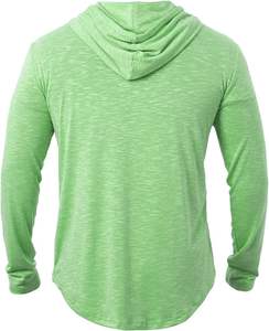 เสื้อฮู้ดแขนยาวแบบสวมหัวสำหรับผู้ชาย, เสื้อออกกำลังกายน้ำหนักเบาแห้งเร็ว - Product Image 2