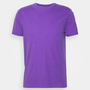 เสื้อยืดออกกำลังกายผู้ชายแบบสั่งทำขายส่ง พิมพ์ลายได้ ผลิตจากผ้าโพลีเอสเตอร์ผสมคอตตอน - Product Image 1