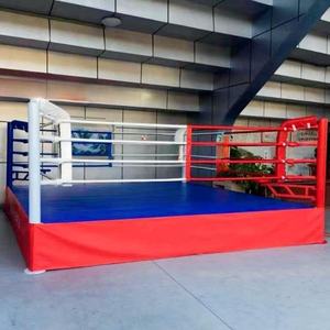 Vente en gros ring de boxe personnalisé complet jupe latérale en tissu CORDURA avec quantité minimale de commande bas à vendre - Product Image 6