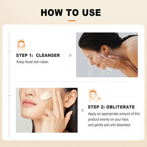 C vitamini yüz kremi özel etiket organik antioksidan nemlendirici beyazlatma akne rölyef aydınlatma koyu noktalar yüz kremi - Product Image 6