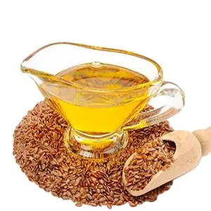 Bán Buôn Số Lượng Lớn Tinh Khiết Tự Nhiên Dầu Vận Tải Ép Lạnh Flaxseed Dầu Cho Da Và Chăm Sóc Da