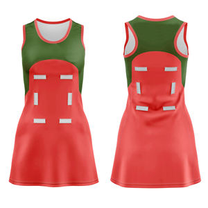 Para el proveedor Impreso Netball Uniforme Diseño personalizado Equipo Deporte Mujeres Jersey Logotipo personalizado 100% Poliéster Venta al por mayor Entrenamiento Adultos - Product Image 5